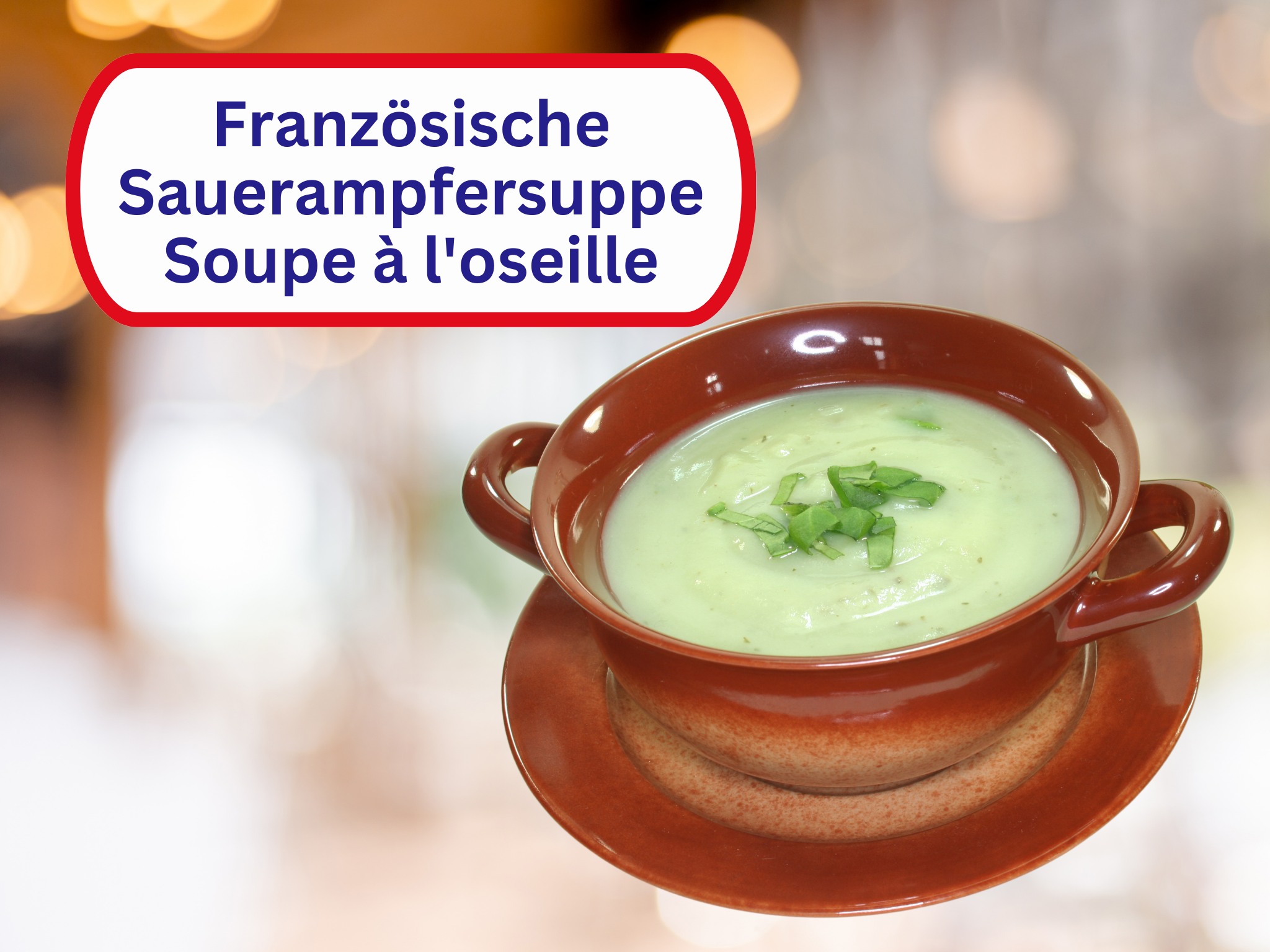 Soupe à l’oseille