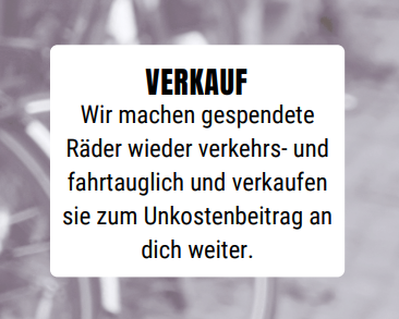 Ihr sucht ein gebrauchtes Fahrrad?